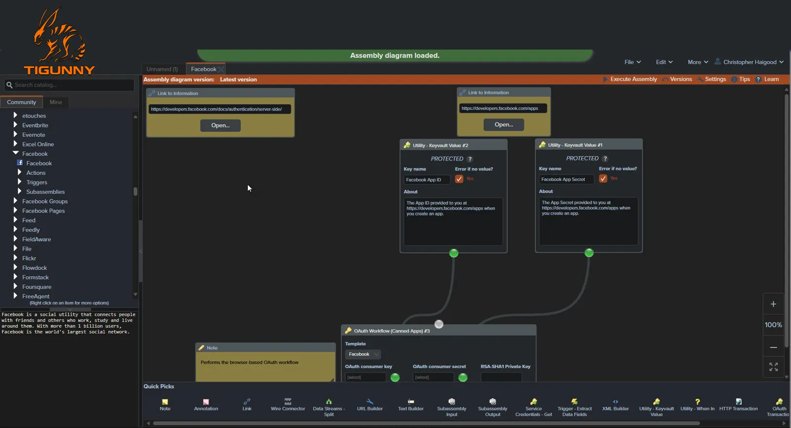 Data engineering workflow and system connections